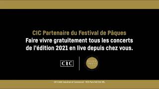 CIC quotpartenaire du festival de Pâquesquot Parrainage TV TF1 9s [upl. by Essej]