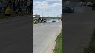 Blacked out SRT hellcat charger burnout [upl. by Jahdiel903]