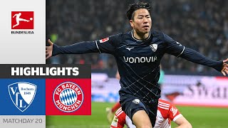 SHOCKING Bochum Beat Bayern  Bochum  FC Bayern 32  Highlights  Matchday 22 – Bundesliga 2324 [upl. by Mikes]