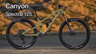 Canyon spectral 125 2022  review  Trail Bike EWS  Review [upl. by Ul]