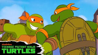 The Turtles Meet THEMSELVES In Another Universe 🤯  Full Scene  Teenage Mutant Ninja Turtles [upl. by Mauchi]