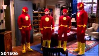 The Big Bang Theory Season 1 funny scenes part 1 [upl. by Aihseyt99]