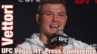 Marvin Vettori SURPRISED at How THICK Paulo Costa was  UFC Vegas 41 Post [upl. by Namruht]