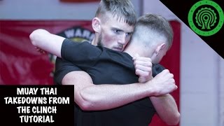 Muay Thai Takedowns from the Clinch Tutorial [upl. by Enomrej]