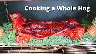 Whole Hog BBQ  How to Cook a Whole Pig on Ole Hickory Smoker with Malcom Reed [upl. by Bellaude]