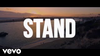 Newsboys  STAND Lyric Video [upl. by Nadirehs]