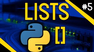 Lists in Python 2021  The Beginners Python Series  5 [upl. by Biddie397]