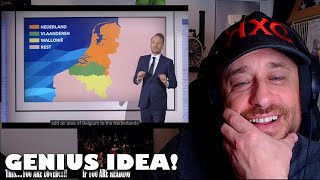 Belgium  Sunday with Lubach S11 REACTION [upl. by Harihs]