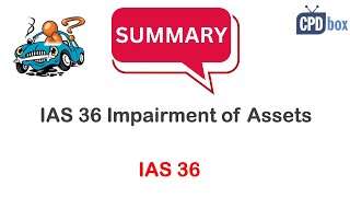 IAS 36 Impairment of Assets  applies in 2024 [upl. by Ahsiema813]