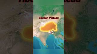 🤔Tibetan Plateau Red Zone😮 ≈ Fail🥶 ≈ shorts video facts youtube aeroplane plane [upl. by Ahsiei]