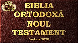 01 Evanghelia după Matei  Noul Testament  Biblia Ortodoxă  Lectură 2020 [upl. by Innep]