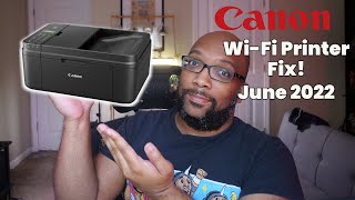 How To Fix PrintingWiFi Problems for Canon Pixma and Maxify Printers June 2022 [upl. by Auliffe]