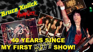 KISS Animalize Tour 40th Anniversary quotMy First KISS Showquot [upl. by Keithley]