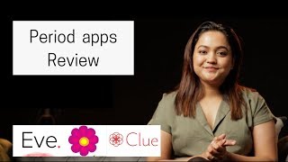 Period tracking apps review  Clue Eve Period tracker lite [upl. by Jason804]