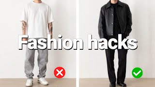 7 Style Tips For Shorter Guys  Fashion Hacks [upl. by Aivlys725]