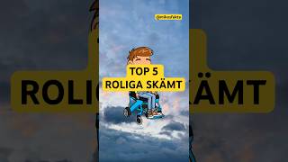 TOP 5 ROLIGA SKÄMT✅ skämt roligt humor punchline fördigpage fypシ゚viral xyzbca sweden [upl. by Erodasi]