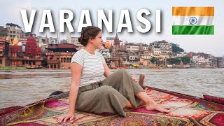 Visiting Indias Holiest City Varanasi Travel Vlog [upl. by Diamond]