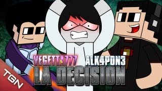 MINECRAFT VEGETTA777 o ALK4PON3  quotLA DECISIÓNquot [upl. by Lokim645]