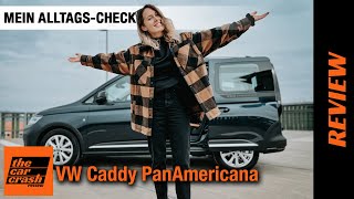 VW Caddy PanAmericana 2022 Mein AlltagsCheck ✔️ Fahrbericht  Review  Test  Verbrauch  DSG [upl. by Dorweiler975]