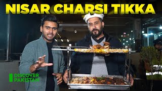 Exploring the Delicious Taste of Nisar Charsi Tikka in Lahore  Discover Pakistan [upl. by Mignonne]