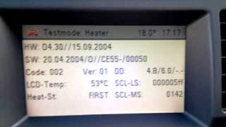 CD 70 NAVI test mode [upl. by Krasner94]