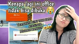 CARA MENGATASI UPDATING OFFICE PLEASE WAIT A MOMENT MENGATASI EROR PADA MICROSOFT OFFICE [upl. by Hazmah]