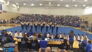 NFHS Sapphire Strutters  Pep Rally  83019 [upl. by Hgielime]