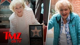 Betty White Celebrating 97th Birthday  TMZ TV [upl. by Akinak411]