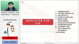 INFECCIONES VIRALES PARTE 6  INFECCIÓN POR VIH  INFECTOLOGÍA  VILLAMEDIC [upl. by Walli]