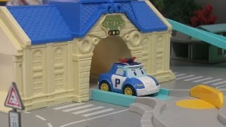 로보카폴리 도로놀이 장난감 Robocar Poli Road Play Set Toys [upl. by Dugaid]