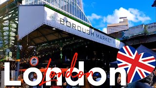 Borough Market  London street food 🇬🇧 [upl. by Evander]