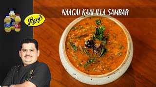 Venkatesh Bhat makes Naagai Style Kaai Illa Kolambu  no vegetable sambar  traditional kozhambu [upl. by Eelyac252]