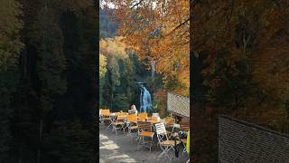 Giessbach waterfall Beiez Switzerland 🇨🇭 wandererduo switzerland travel [upl. by Kauffman736]