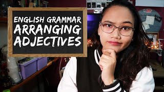 Arranging Adjectives  English Grammar  Civil Service Review [upl. by Eletnahc]