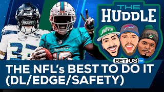 The NFLs Best To Do It DLEdgeSafeties  The Huddle Ep 101 [upl. by Octavie]