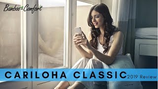 Cariloha Classic Bamboo Sheets Review for 2020 [upl. by Naehs]