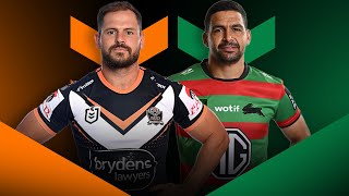 NRL 2024  Wests Tigers v Rabbitohs Round 24  Match Preview [upl. by Frere]