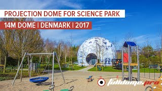 Science Dome at the Universe Denmark  Fulldomepro [upl. by Drarreg]