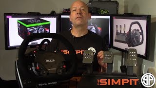 Thrustmaster TSXW Racer Sparco Steering Wheel  Review [upl. by Notsuh695]