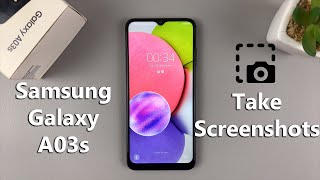 How To Take a Screenshot On Samsung Galaxy A03s [upl. by Marjorie]