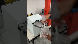 Part 41 Gold thread automatic tying machine plastic bag sealing machine tiein machine [upl. by Neb]