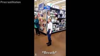 Yodeling Kid at Walmart FULL VIDEO HD WITH SUBS [upl. by Evetta910]