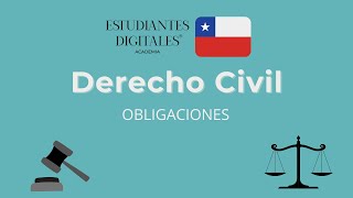 Clase de Derecho Civil para el grado CHILE tema Obligaciones sujetas a modalidades [upl. by Erdeid]