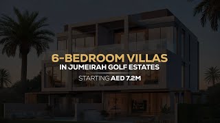 6Bedroom Villas amp Townhouses For Sale In Jumeirah Golf Estates  Dubai [upl. by Tamis]