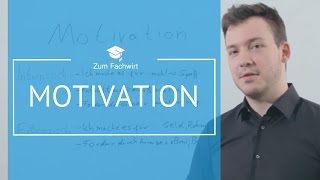 Intrinsische und extrinsische Motivation Unternehmensführung Fachwirt IHK [upl. by Hoseia954]