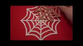 Spider Web An easy Halloween Craft for kids [upl. by Zoe]