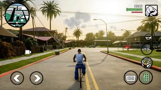 GTA SAN ANDREAS DEFINITIVE EDITION MOBILE GAMEPLAY ANDROID [upl. by Neyrb576]