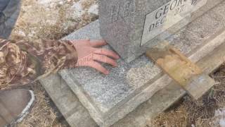 Setting Headstone [upl. by Durrett887]