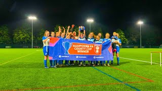 HIGHLIGHTS Hampshire FA Womens Trophy Final sponsored by Hampshire County Womens Football League [upl. by Sanborne822]