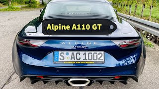 ALPINE A110 GT REVIEW  PURE SOUND S4 E25 [upl. by Willa]